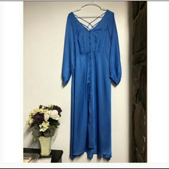 Free People Later Days Midi Dress - Picture 2 of 3